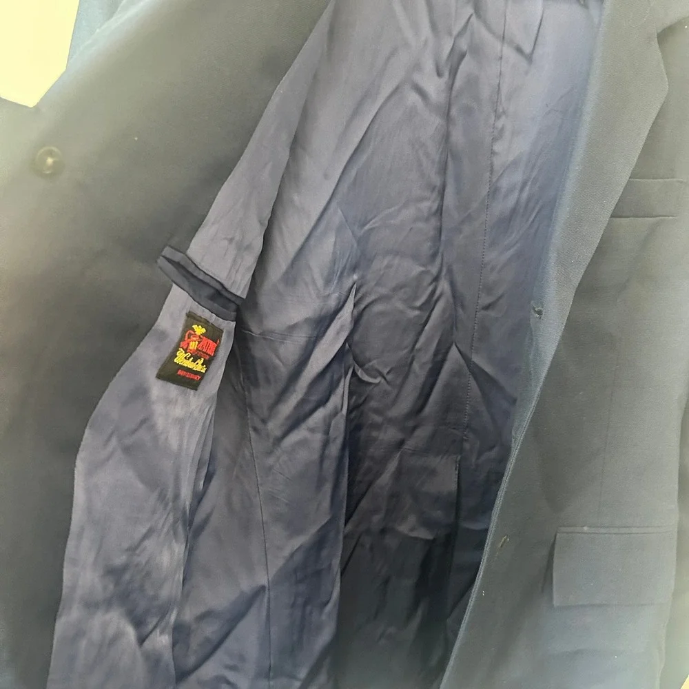 American Craftsman Patriot Weintraub Bros Military Blazer Navy Blue Uniform Coat